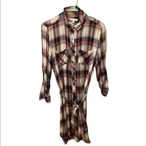 FLANNEL TUNIC | XS | EUC